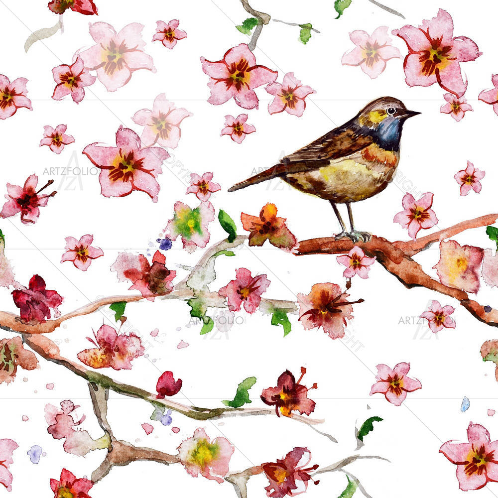 Flowers D2 — custom-size art design 5002575