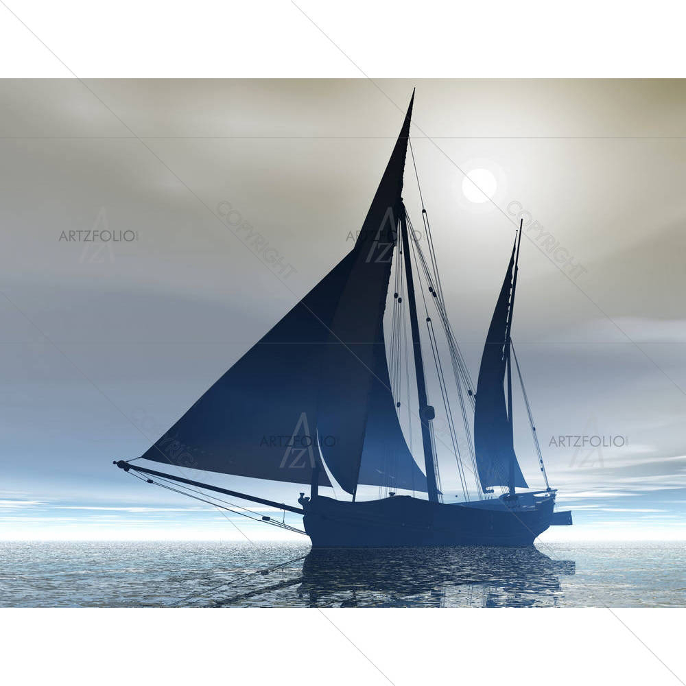 Sailing Ship — custom-size art design 5002625