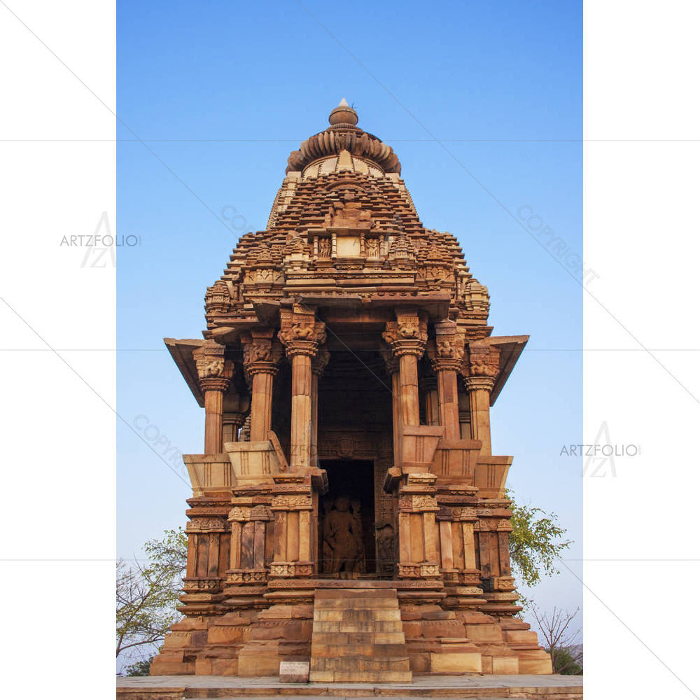 Javari Temple Khajuraho India — custom-size art design 5002631