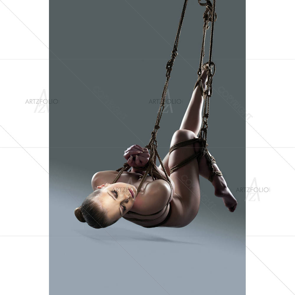 Nude Woman With Shibari — Adult custom art by ArtzFolio