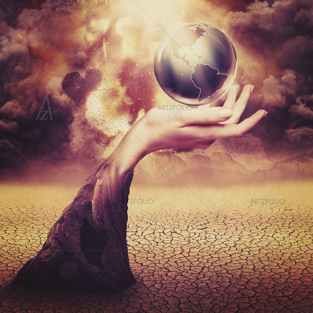 Save The Earth D2 — custom-size art design 5002638