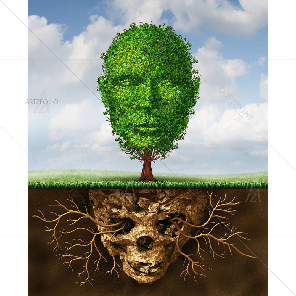 Rebirth & Renewal Lifestyle Concept — custom-size art design 5002662