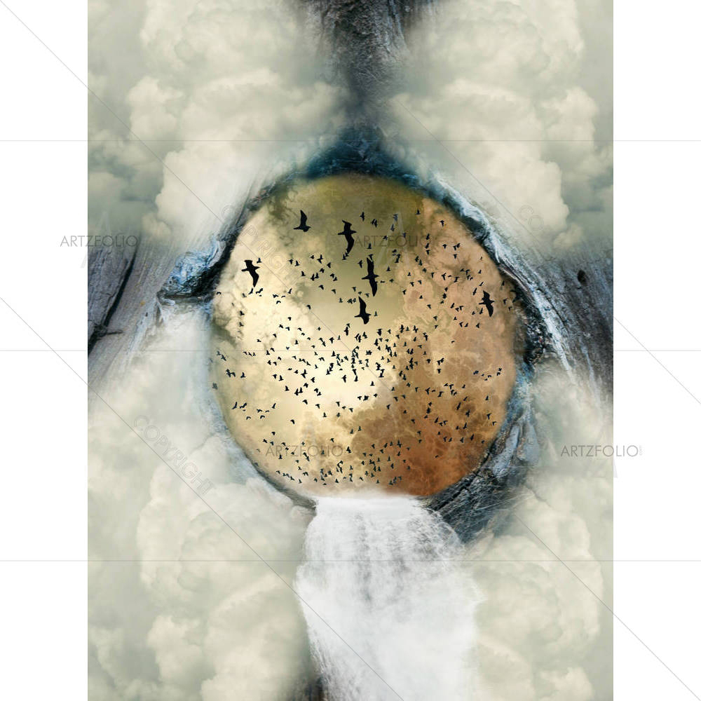Fantasy Landscape D6 — custom-size art design 5002665