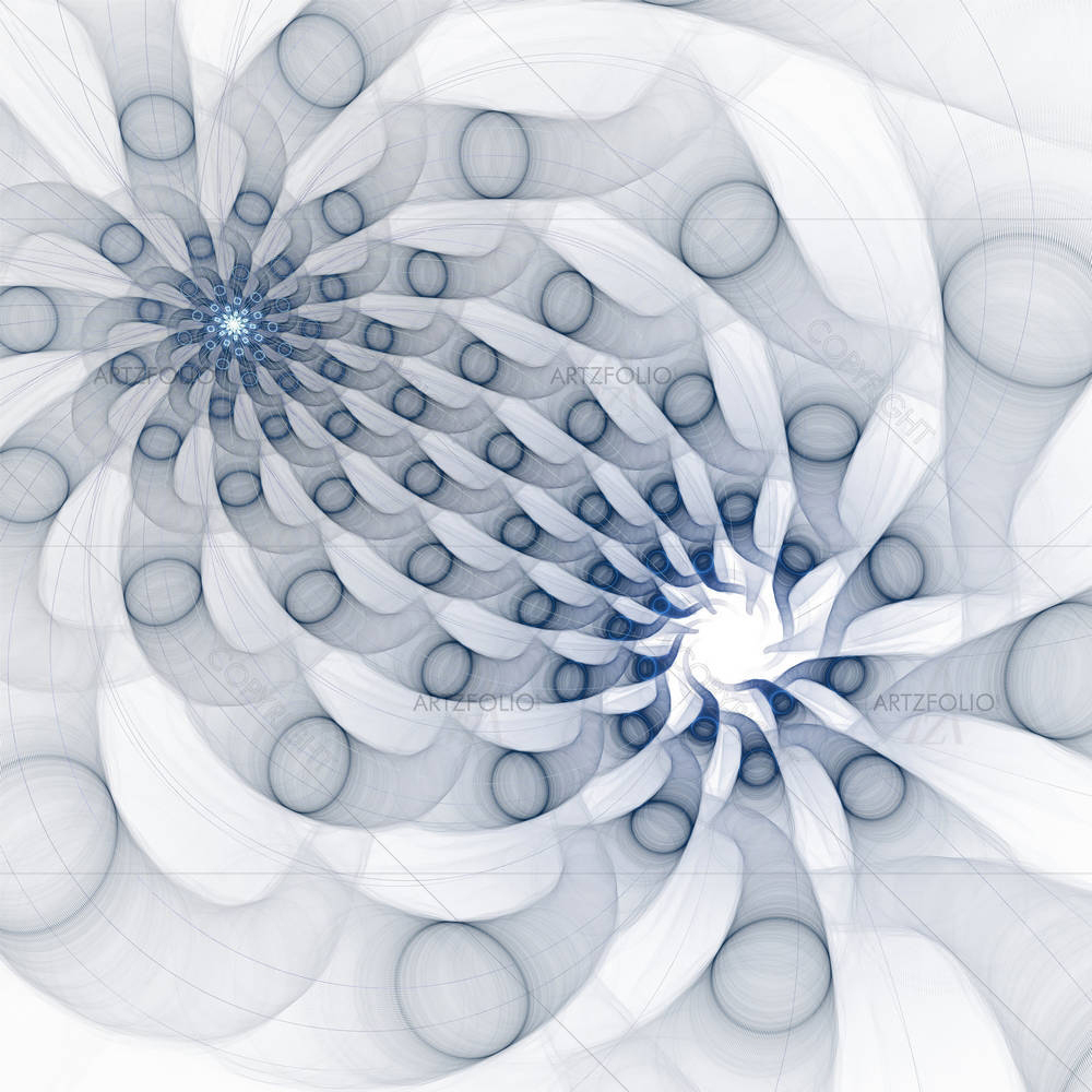 Abstract Digital Fractal Art D1 — custom-size art design 5002673