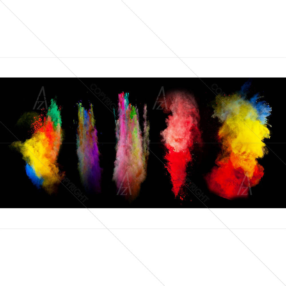 Colorful Motion D1 — custom-size art design 5002696