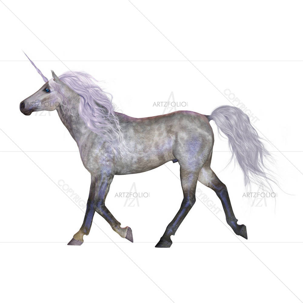 White Unicorn — custom-size art design 5002718