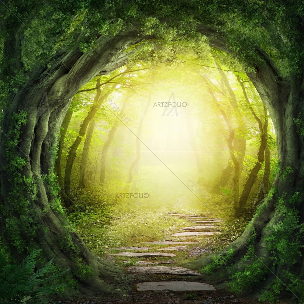 Magic Road — custom-size art design 5002723