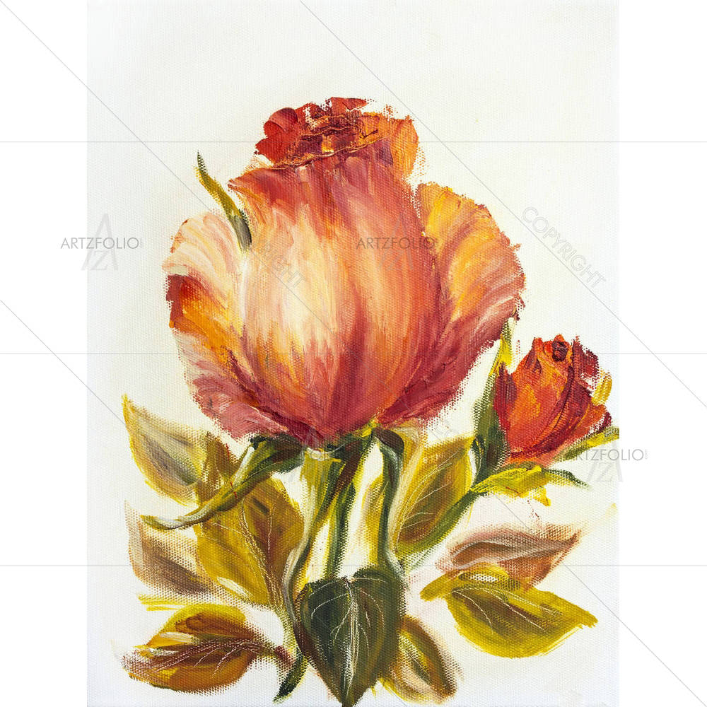 Beautiful Rose — custom-size art design 5002739
