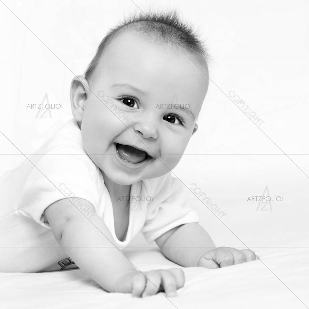 Smiling Baby — Asian custom art by ArtzFolio