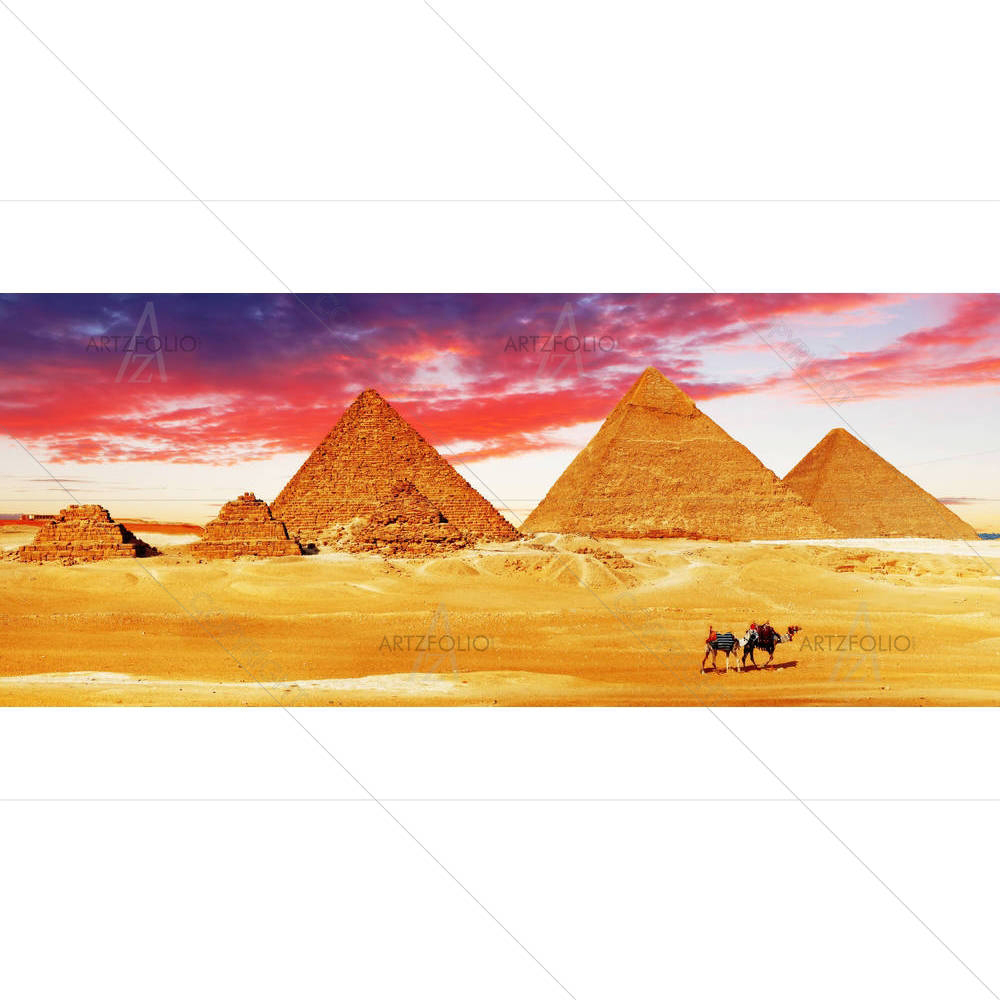 Great Pyramid Giza Egypt — custom-size art design 5002768