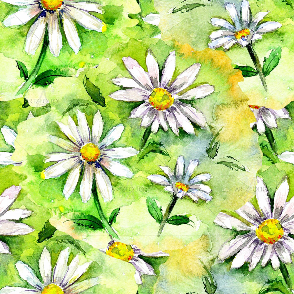 Flowers D3 — Botanical custom art by ArtzFolio