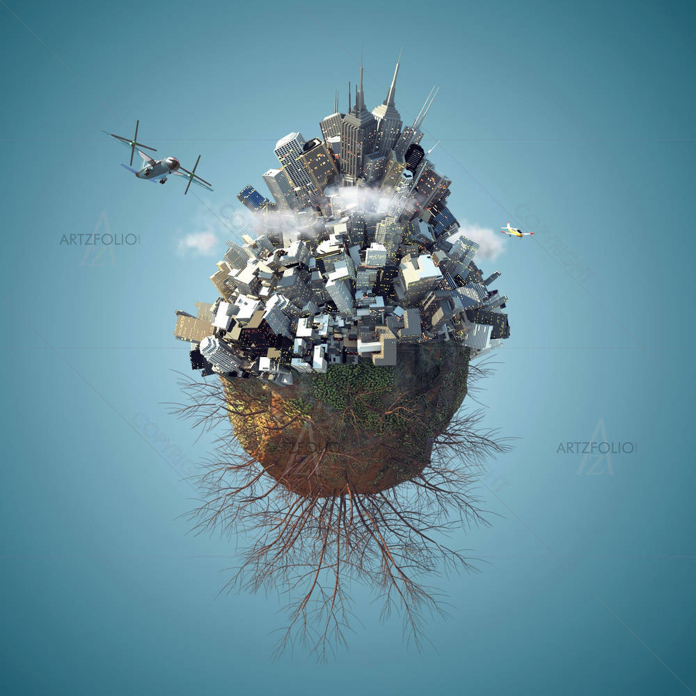 World Is Not Enough — custom-size art design 5002780