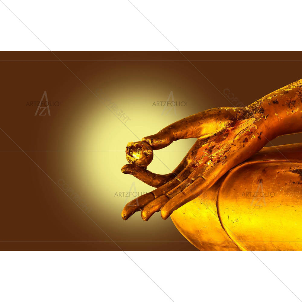 Buddha Hands — custom-size art design 5002791