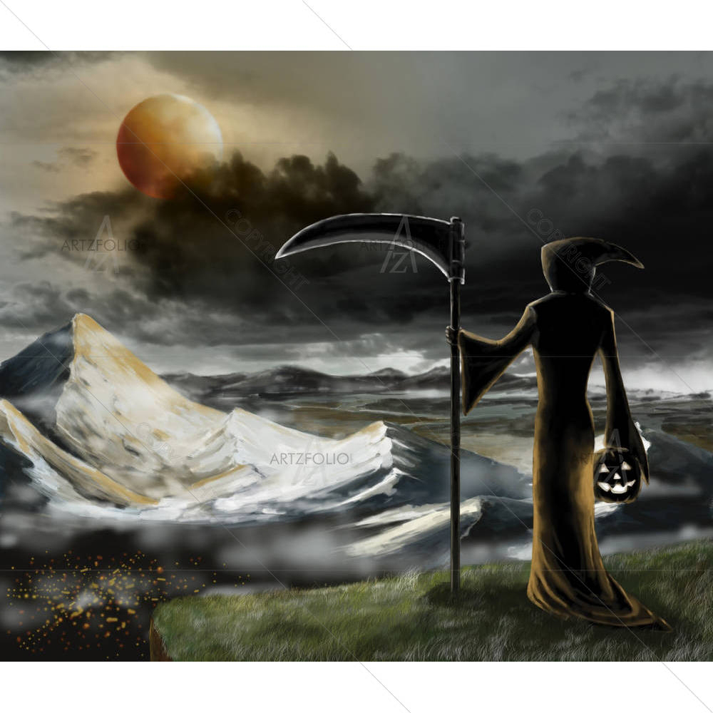 Halloween Day — custom-size art design 5002807