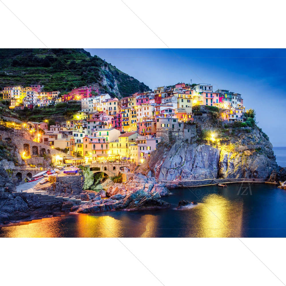 Manarola In Cinque Terre, Italy D2 — custom-size art design 5002820