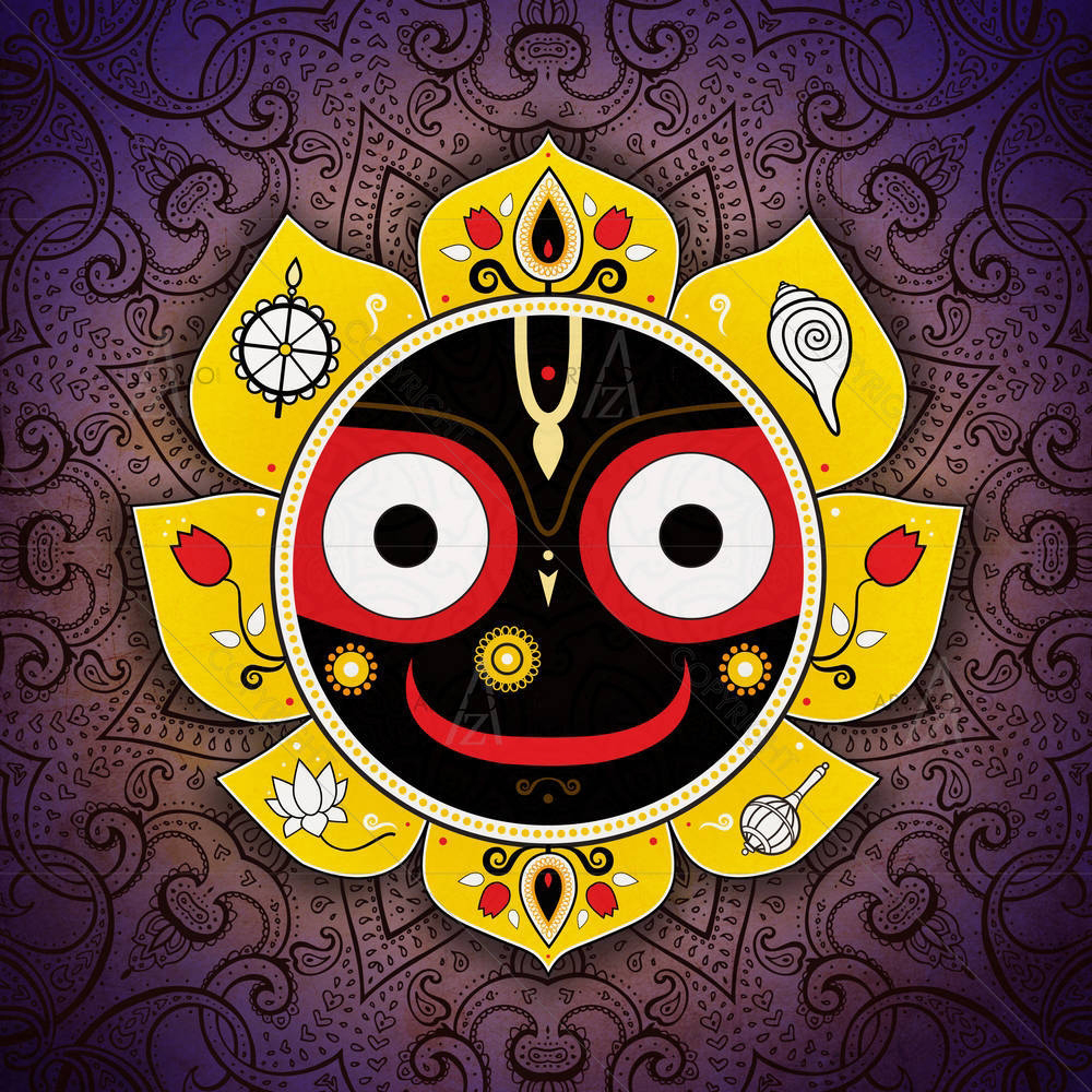 Hindu God Jagannatha D1 — custom-size art design 5002829