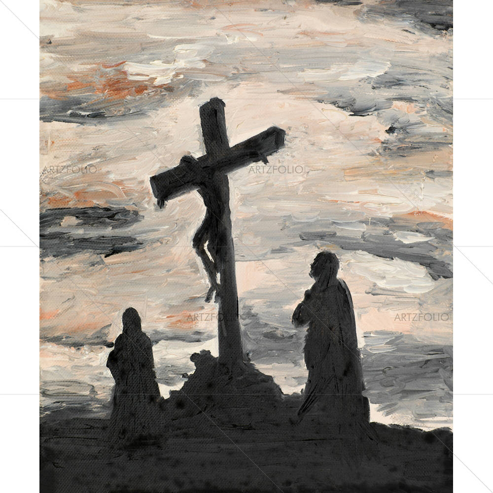 Jesus Crucified — custom-size art design 5002839