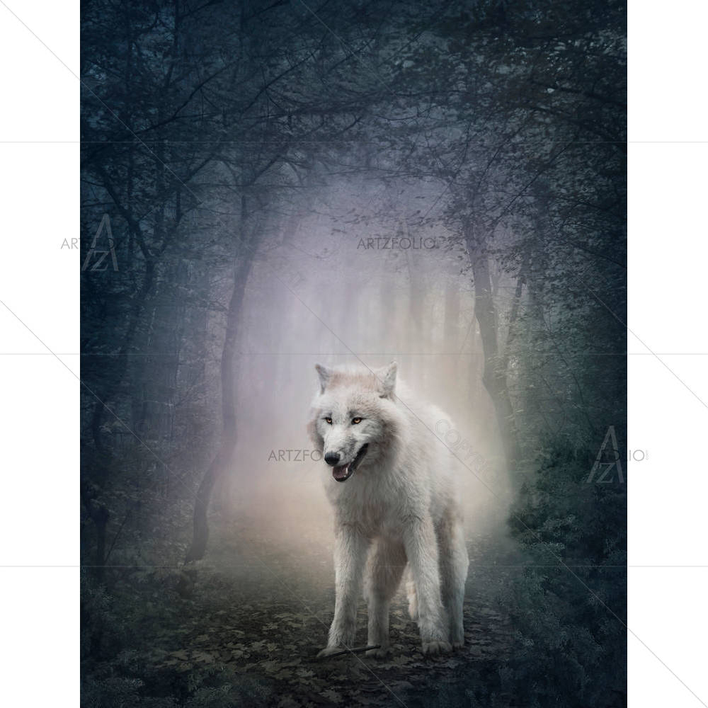 White Wolf — custom-size art design 5002845