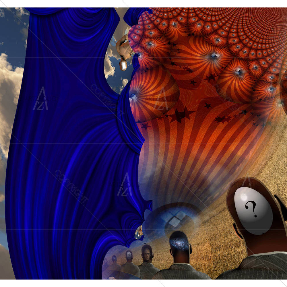 Surreal Abstract With Human Elements — custom-size art design 5002936