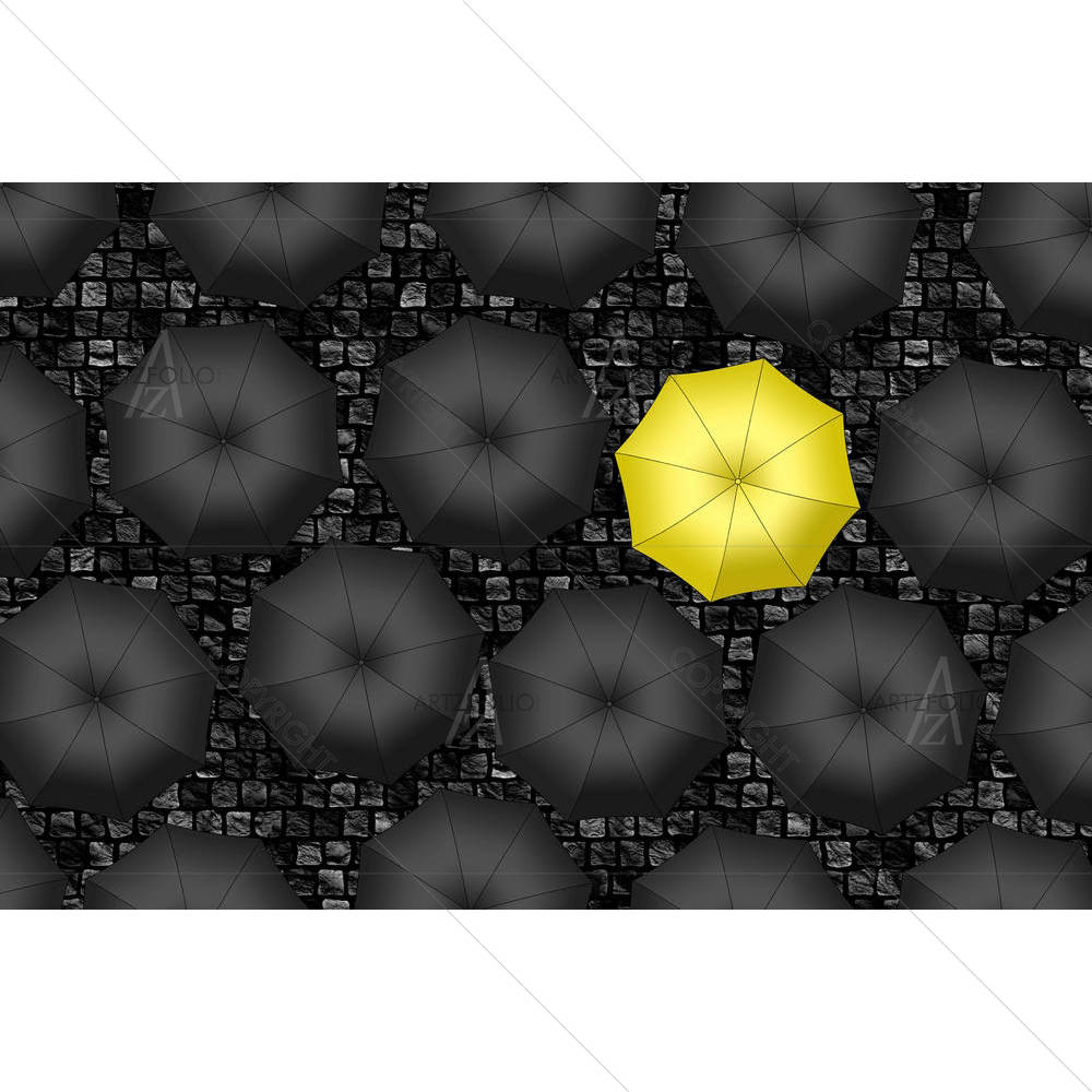 Umbrella Photo D2 — custom-size art design 5002941