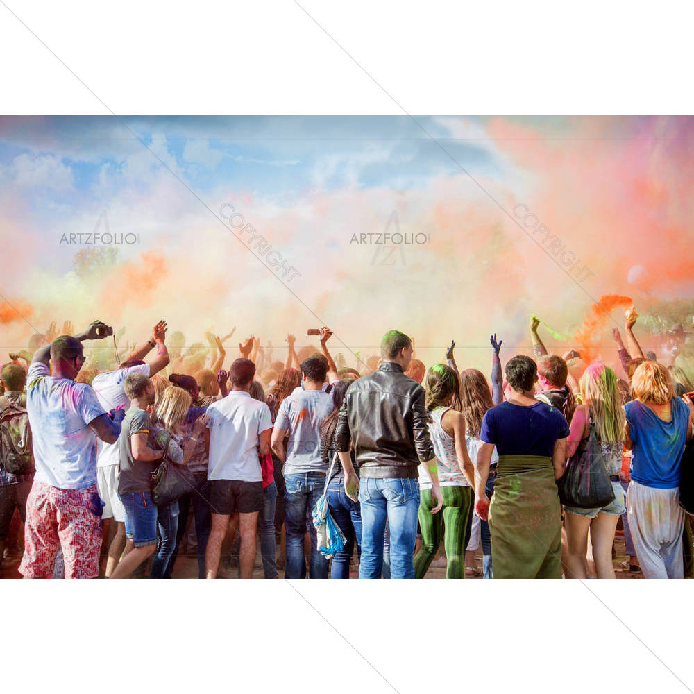 Holi Festival — custom-size art design 5002962