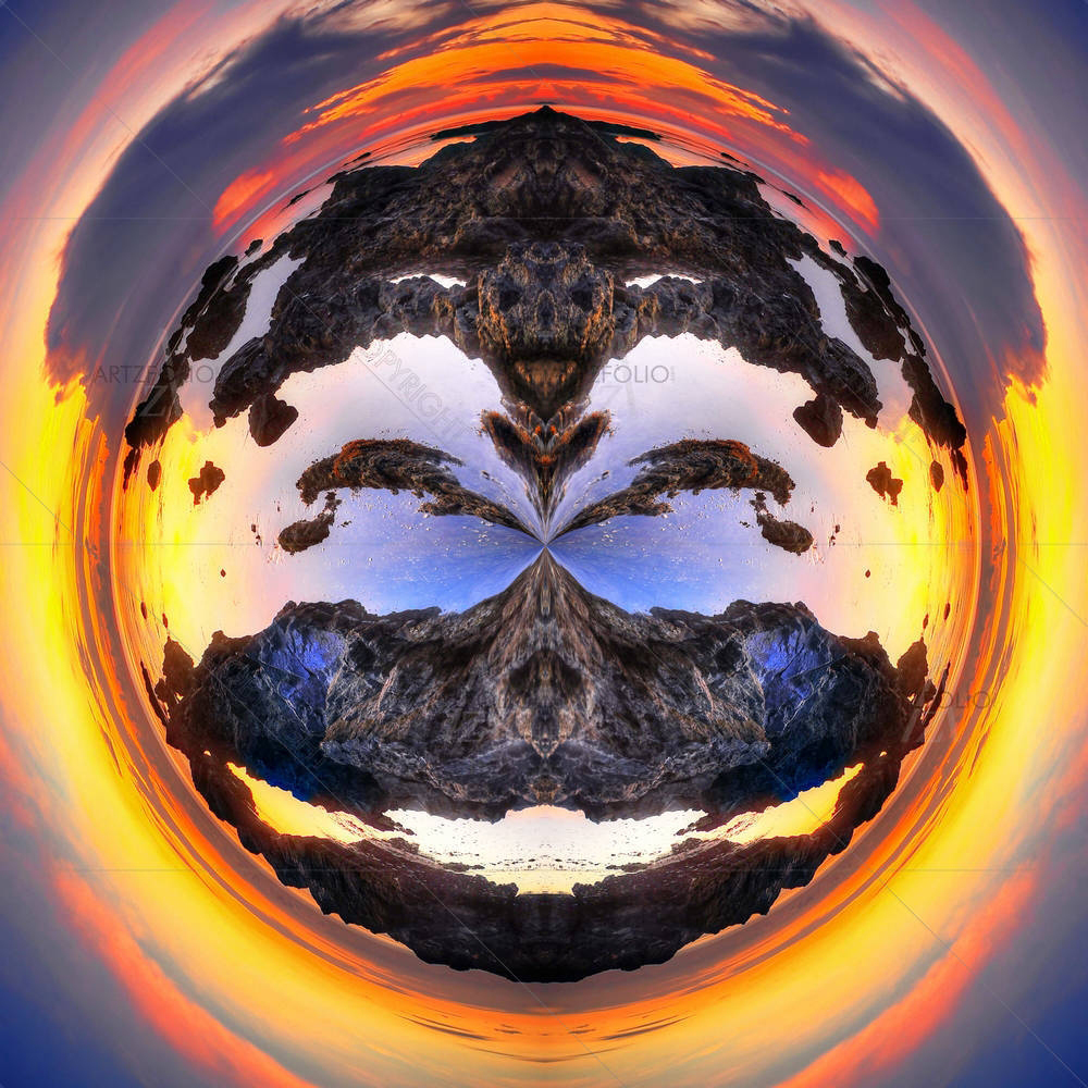 Sunrise At Sea — custom-size art design 5002998