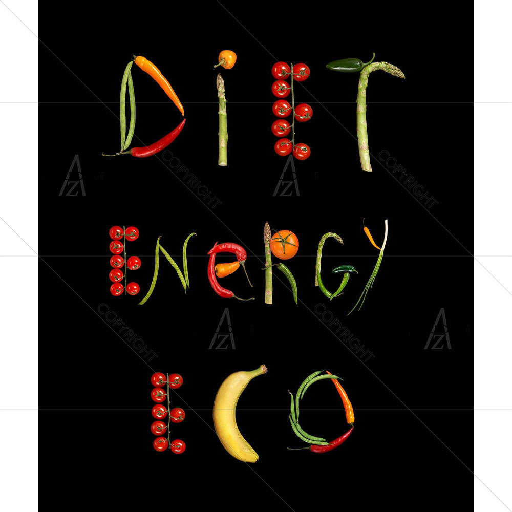 Photo of Diet, Energy & Eco — custom-size art design 5003021