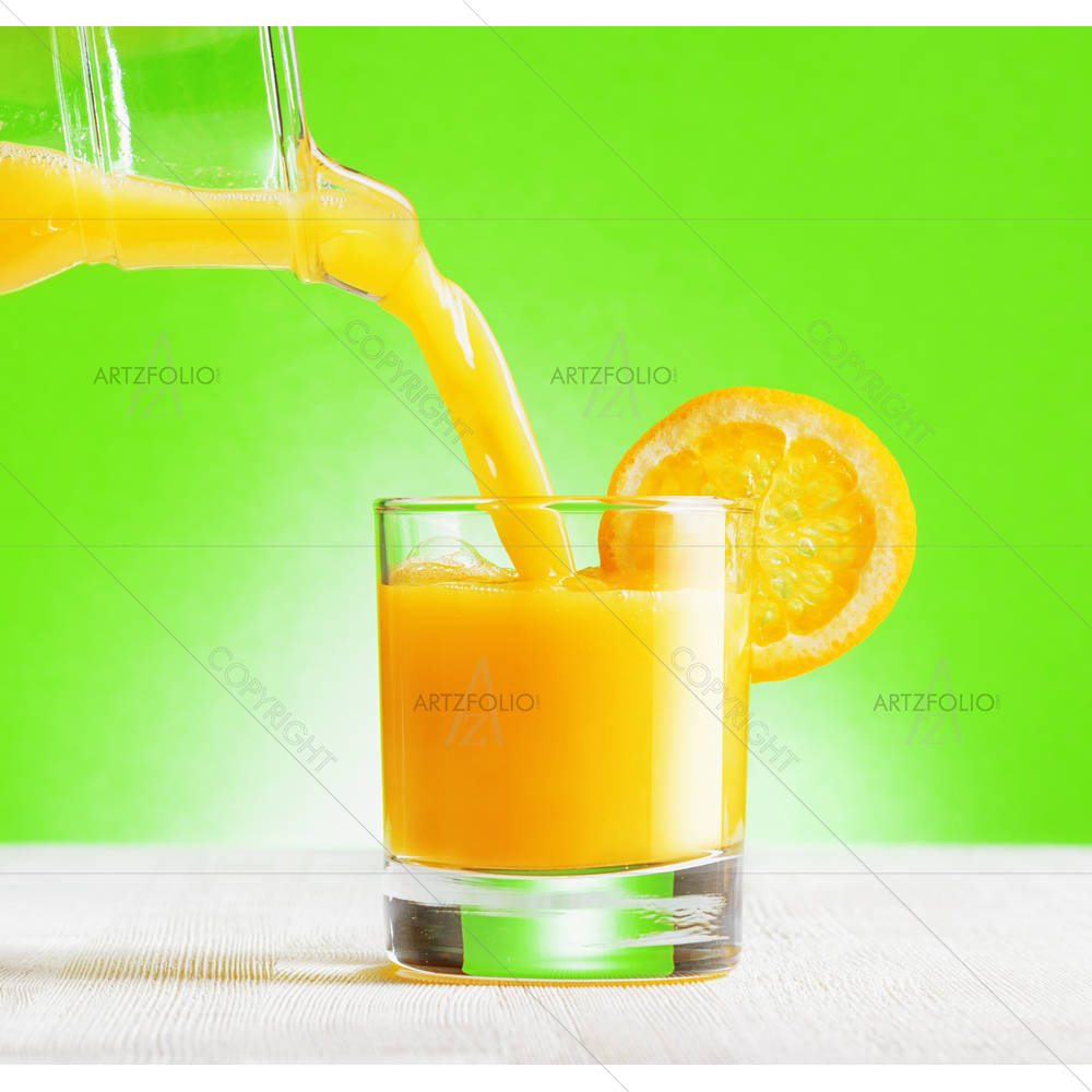 Photo of Orange Juice — custom-size art design 5003145