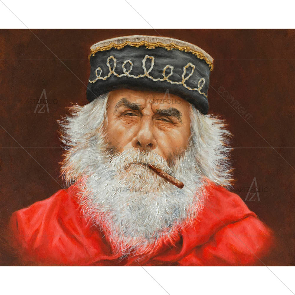 Senior Garibaldi — custom-size art design 5003189