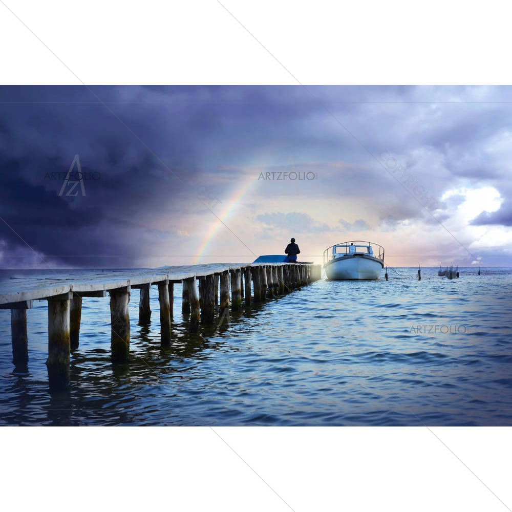Marine Landscape — custom-size art design 5003192