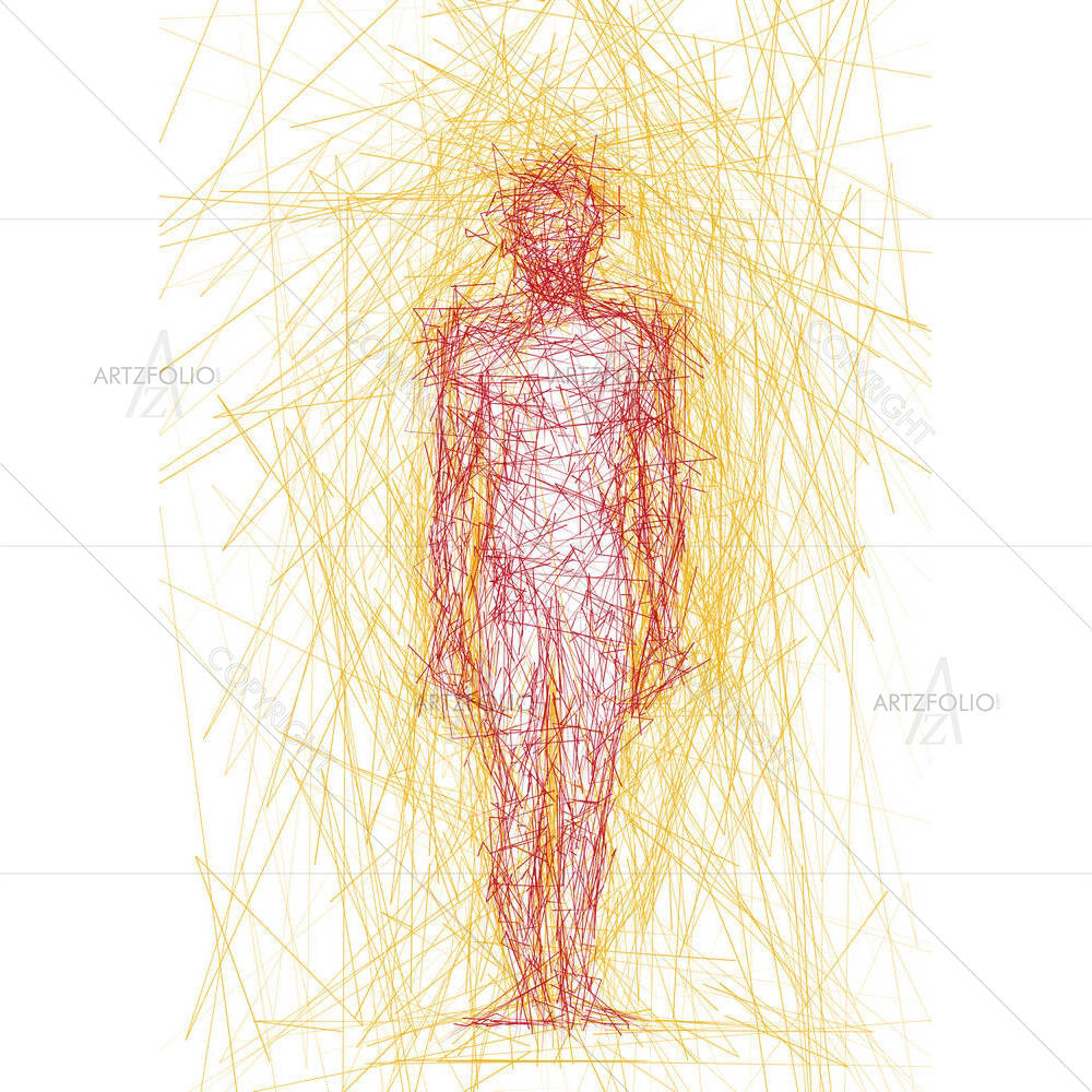 Man Silhouette — custom-size art design 5003204