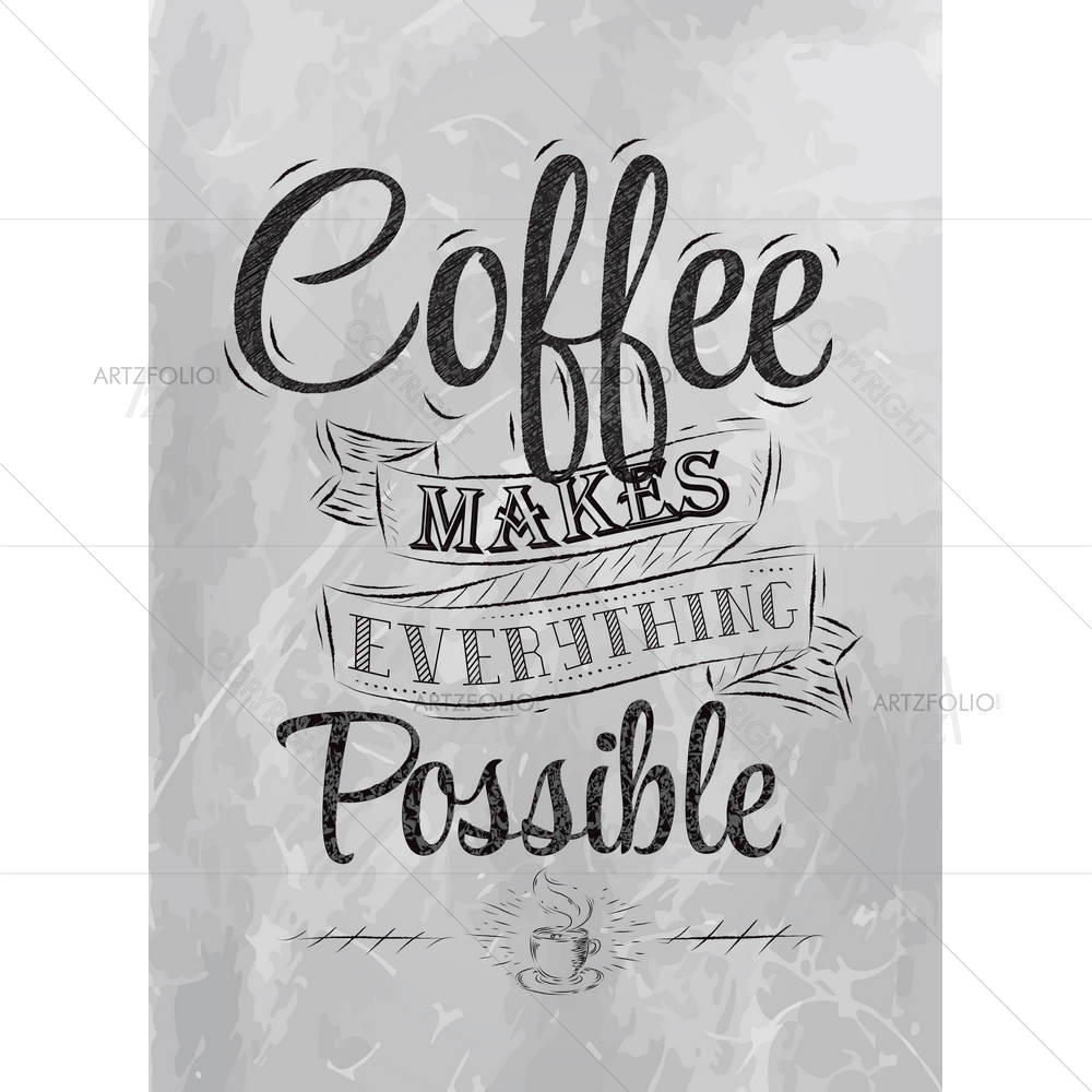 Coffee Break Time — custom-size art design 5003215