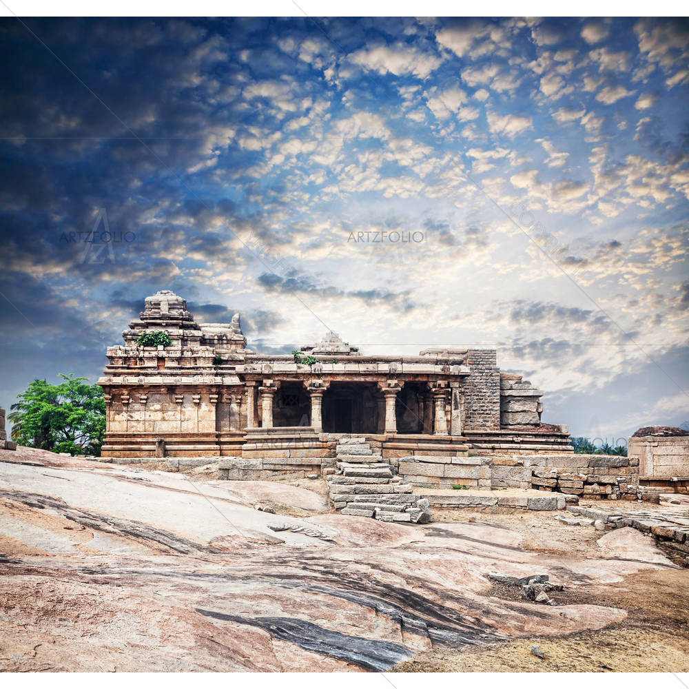 Vijayanagara Empire Hampi Karnataka India — custom-size art design 5003221