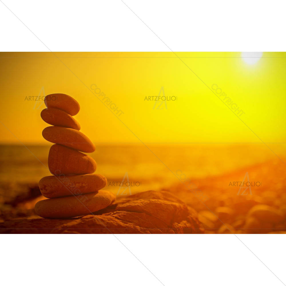 Balance & Harmony — Fluid marble custom art by ArtzFolio