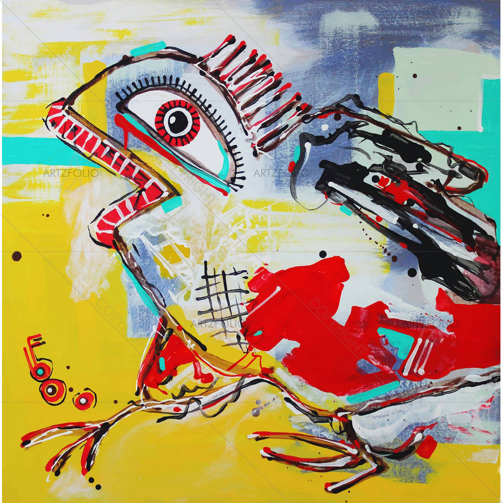 Abstract Bird — Abstract custom art by ArtzFolio