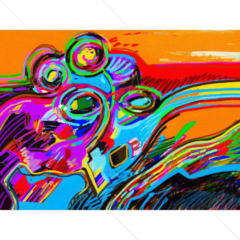 Abstract Artwork D163 — custom-size art design 5003380