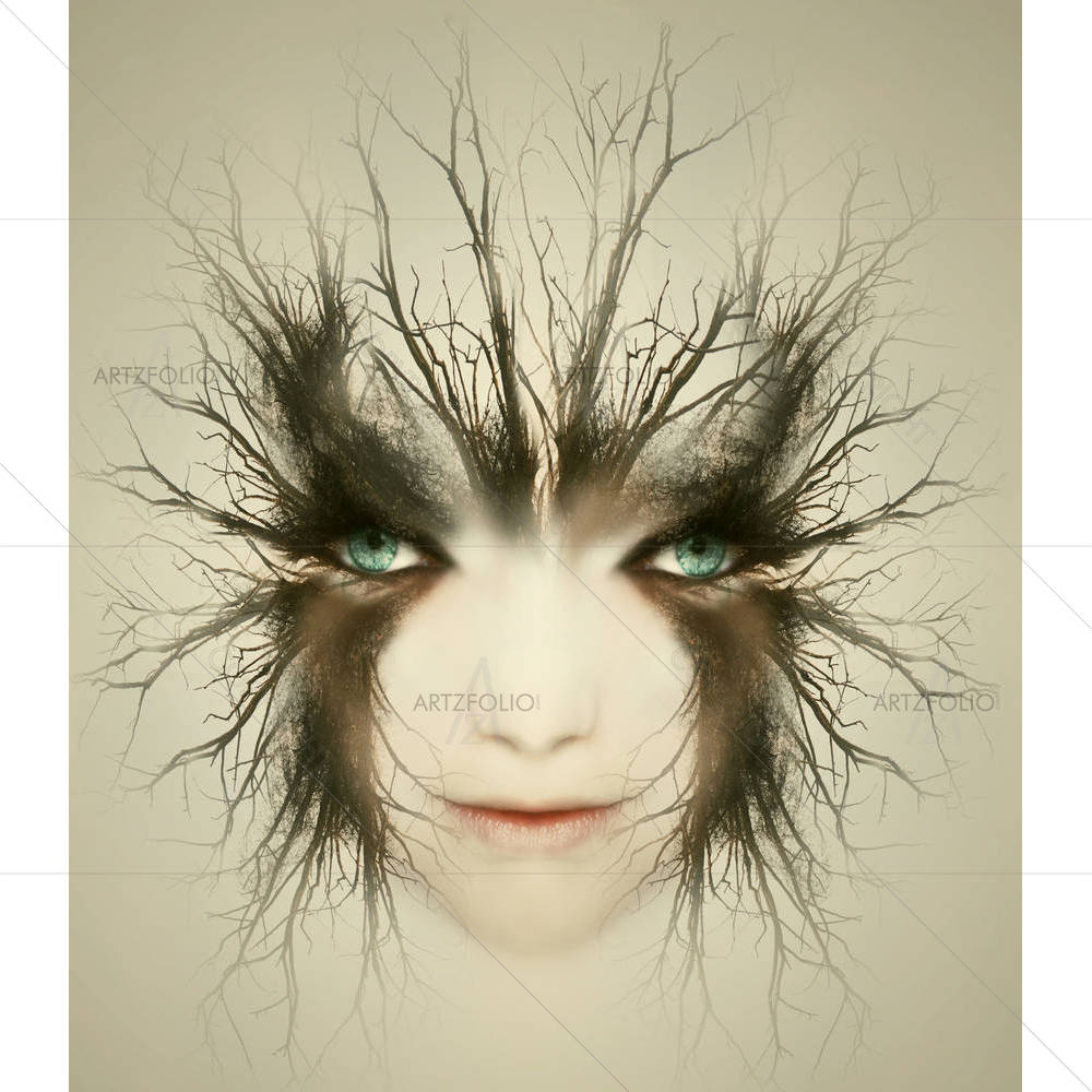 Young Woman D7 — custom-size art design 5003387