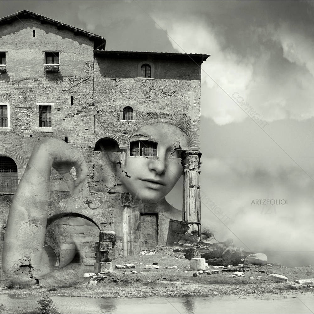 Artistic Surreal Image — Architecture custom art by ArtzFolio