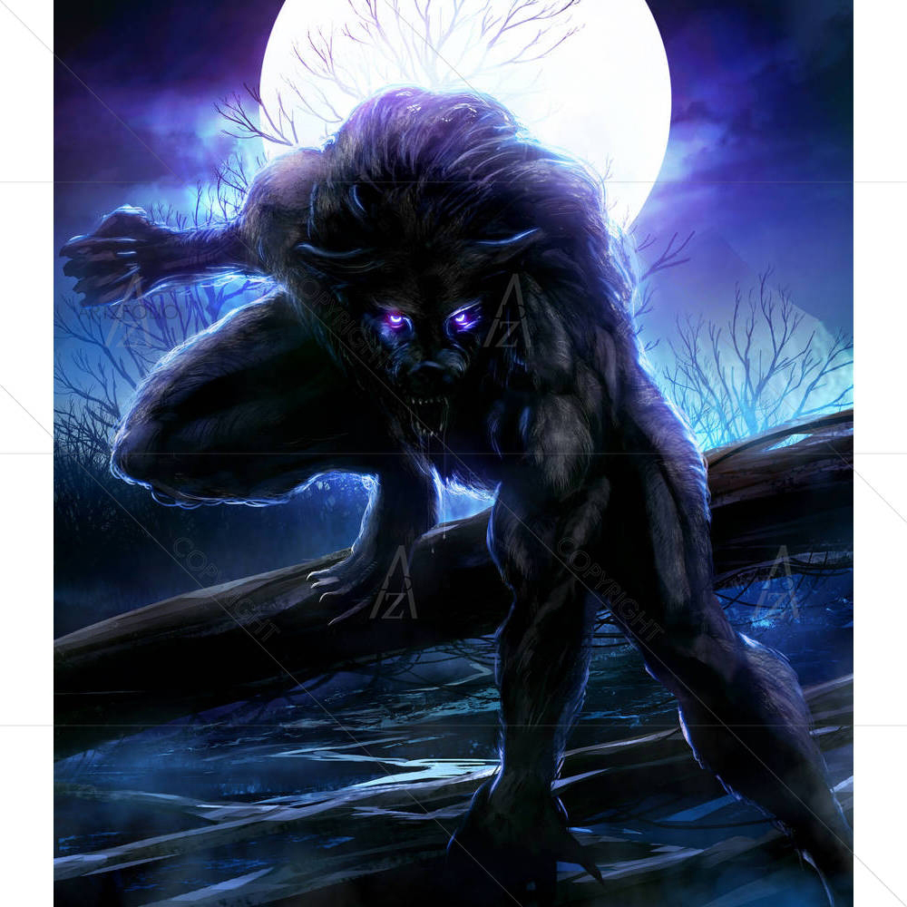Werewolf — Animals custom art by ArtzFolio