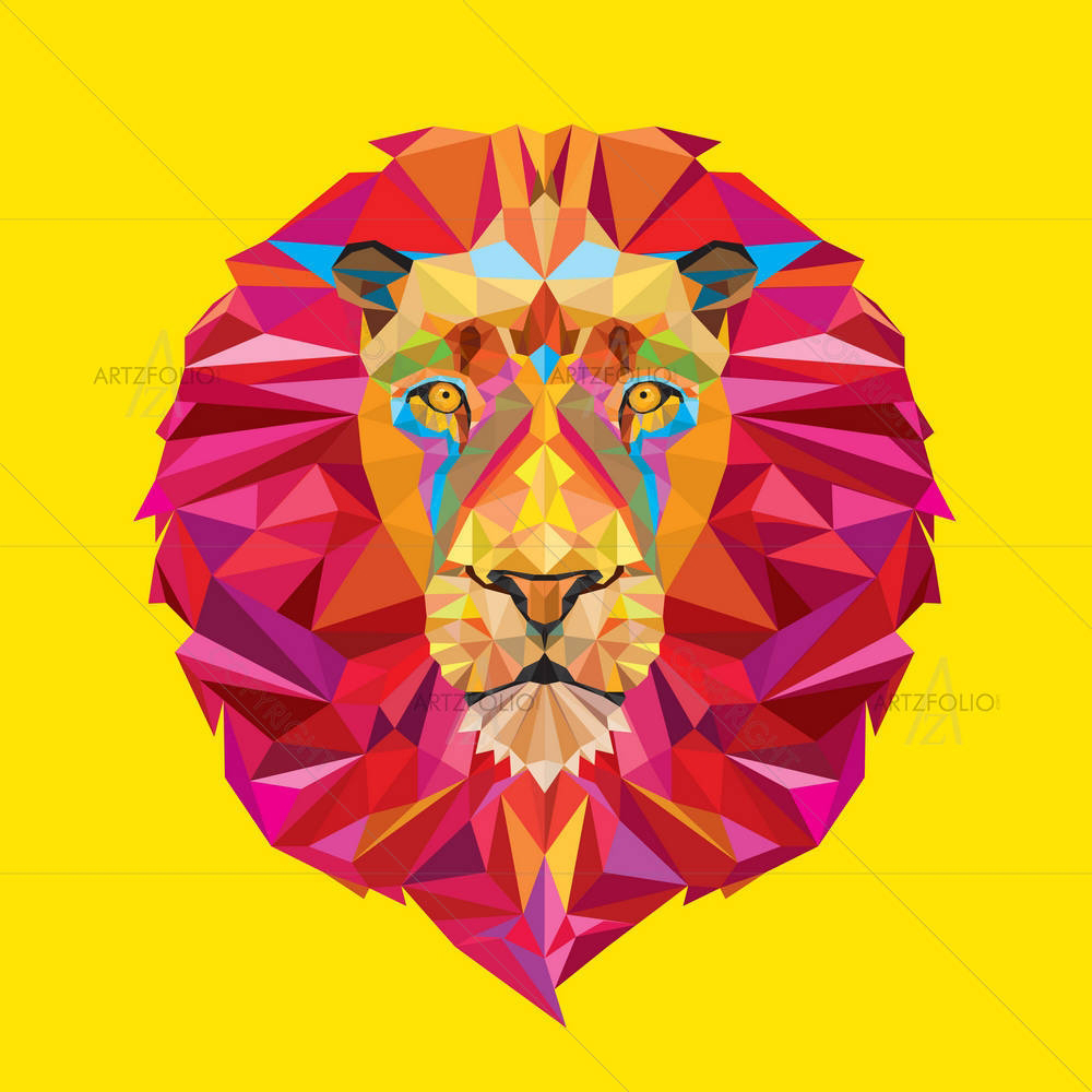 Lion Head — custom-size art design 5003413