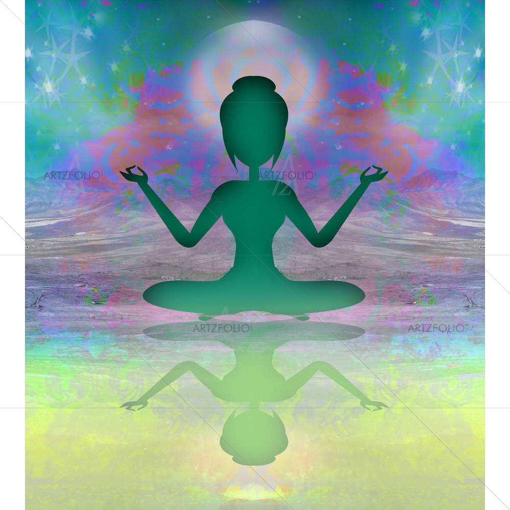Yoga & Spirituality — Devotional custom art by ArtzFolio