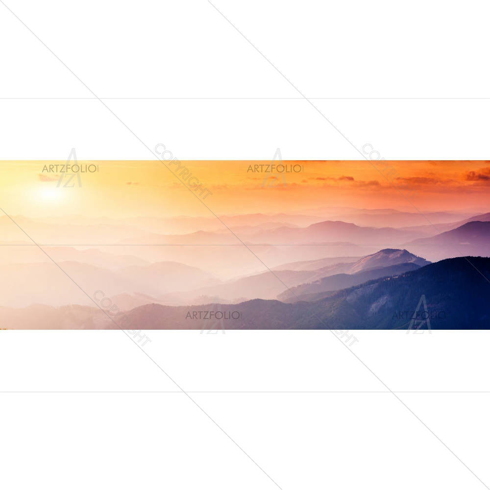Mountain Landscape, Ukraine, Europe — custom-size art design 5003439