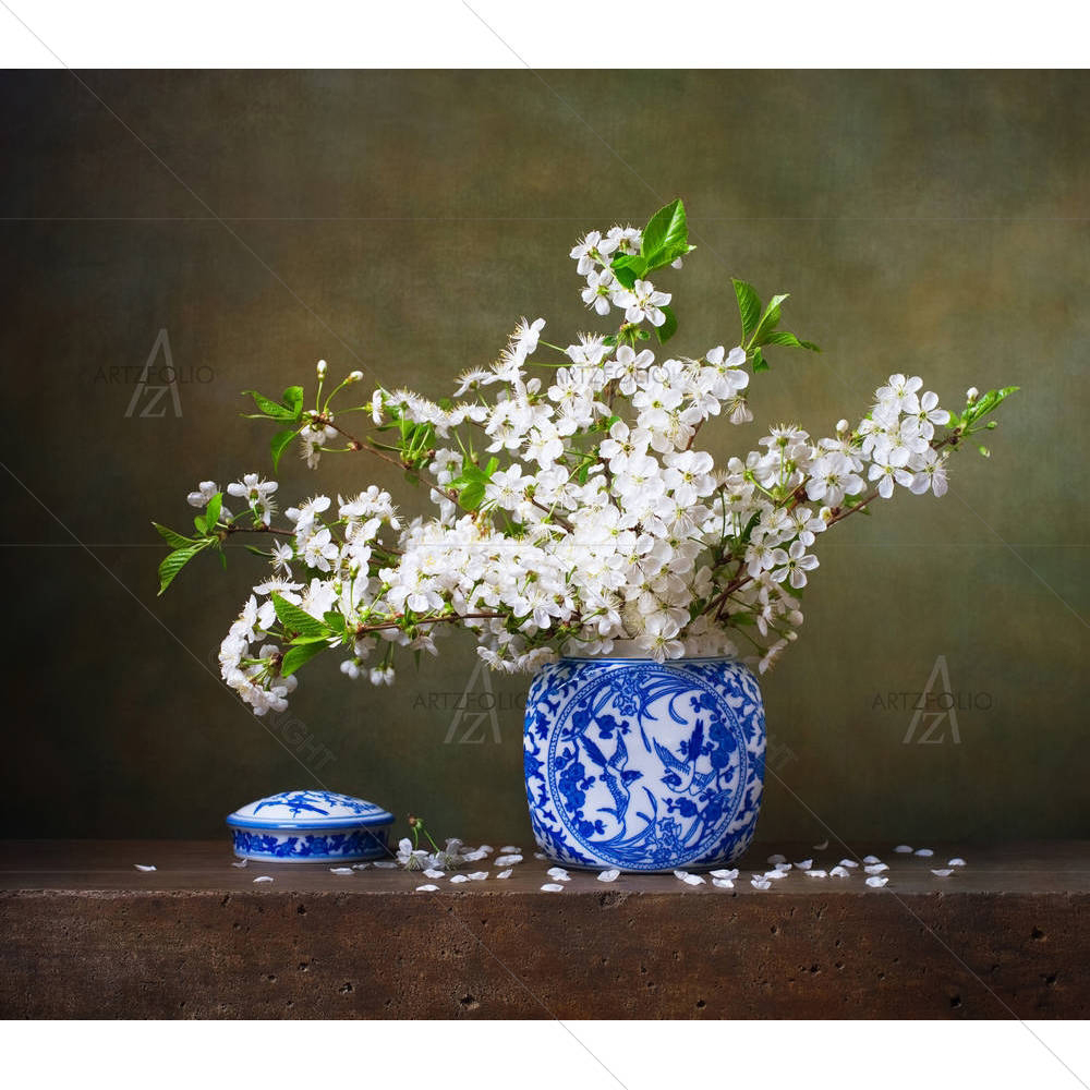 Cherry Blossoms D1 — custom-size art design 5003455