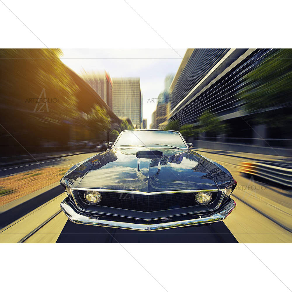 Vintage Car D13 — custom-size art design 5003470