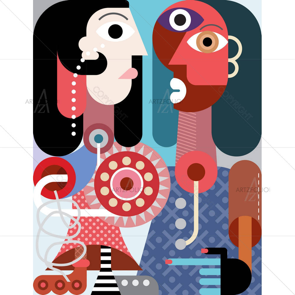 Contemporary Abstract Art — Abstract custom art by ArtzFolio