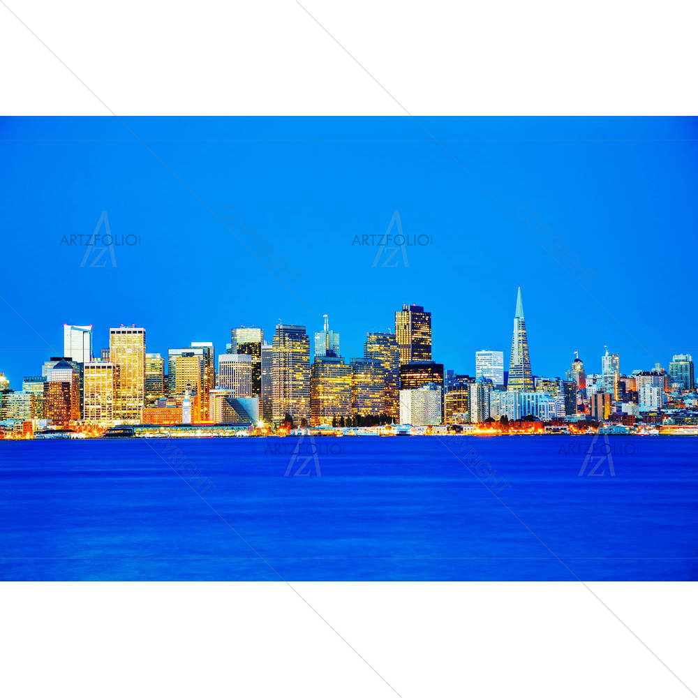 San Francisco Cityscape, USA — custom-size art design 5003533