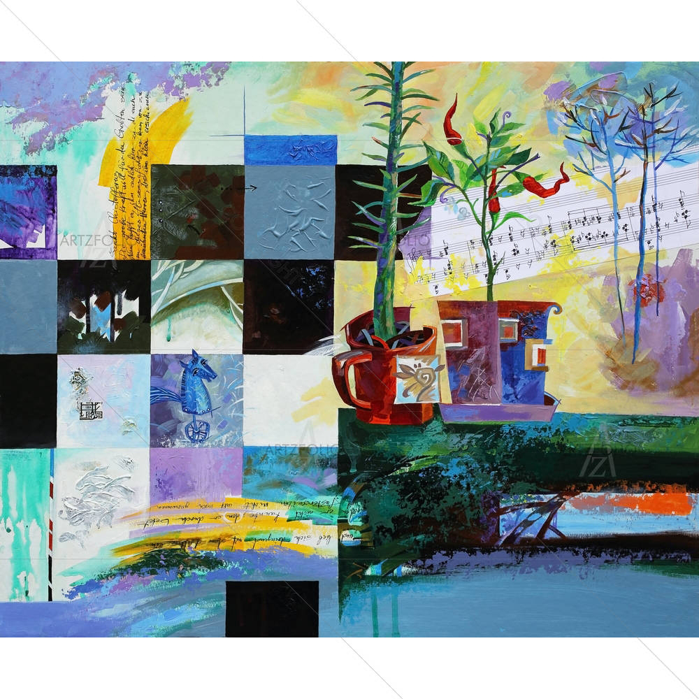 Abstraction Art D5 — custom-size art design 5003551