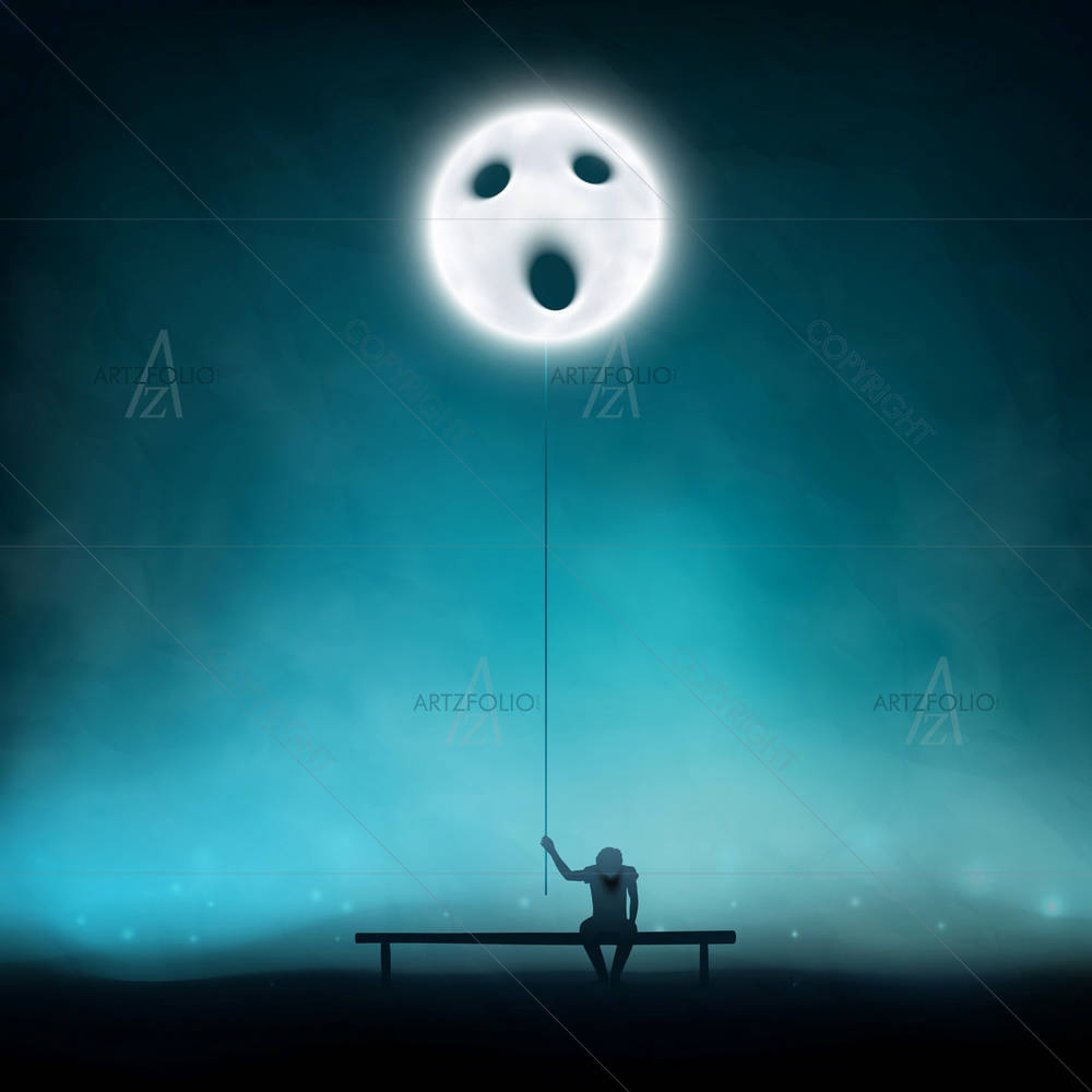 Unbearable Loneliness — custom-size art design 5003586
