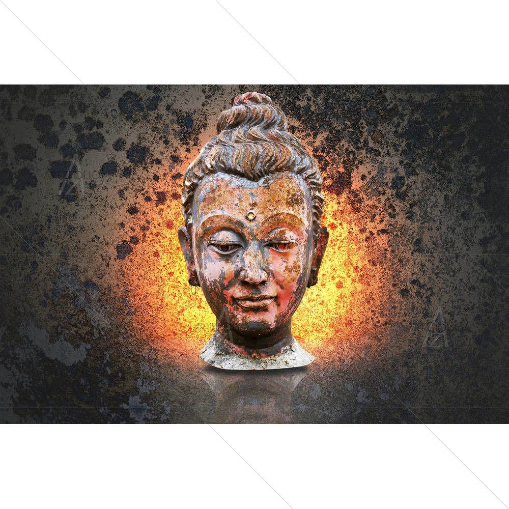 Lord Buddha Portrait D6 — Devotional custom art by ArtzFolio