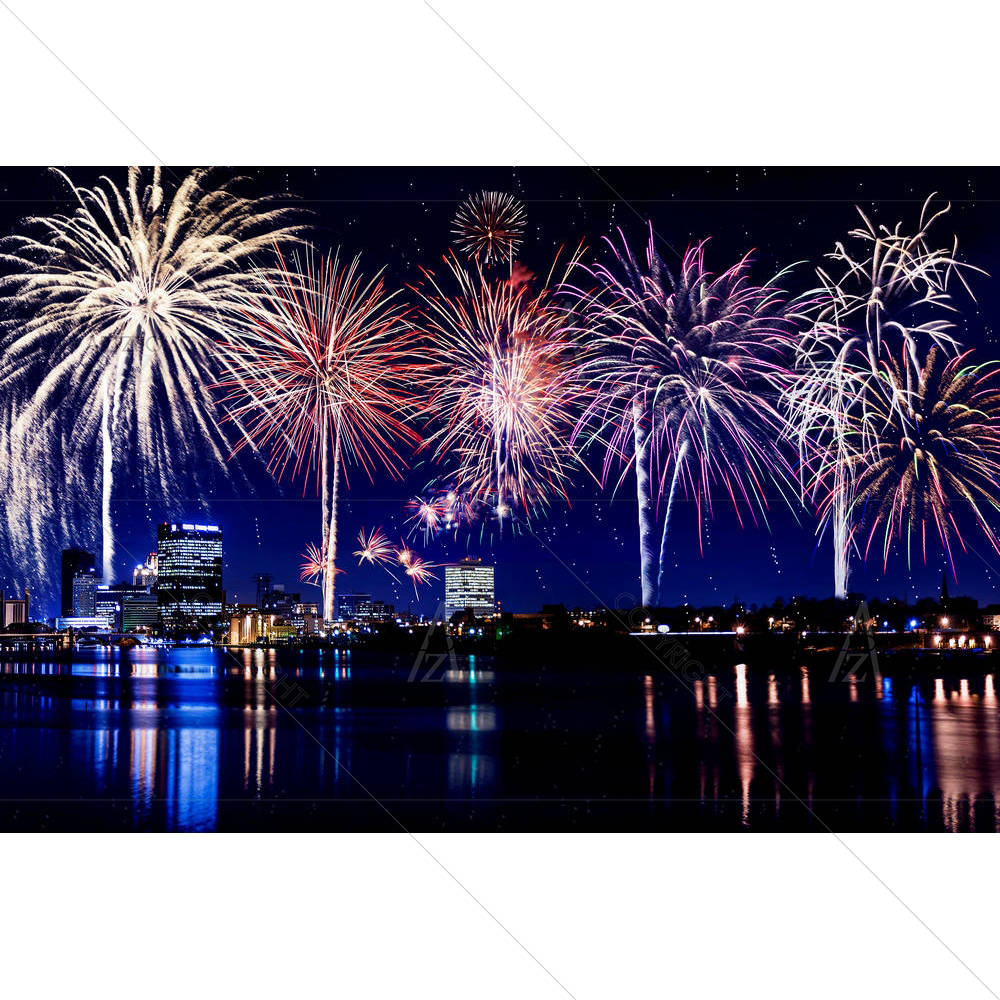 Downtown Toledo Ohio, USA — custom-size art design 5003641